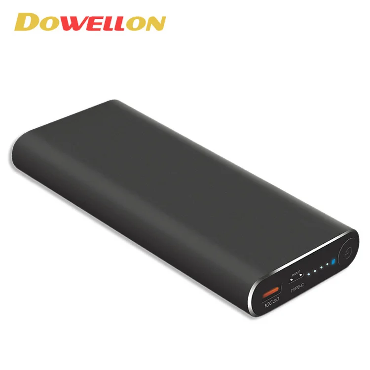20000mah 65W Power Delivery Powerbank USB TYPE-C Output fit for all kinds of laptops and smartphones
