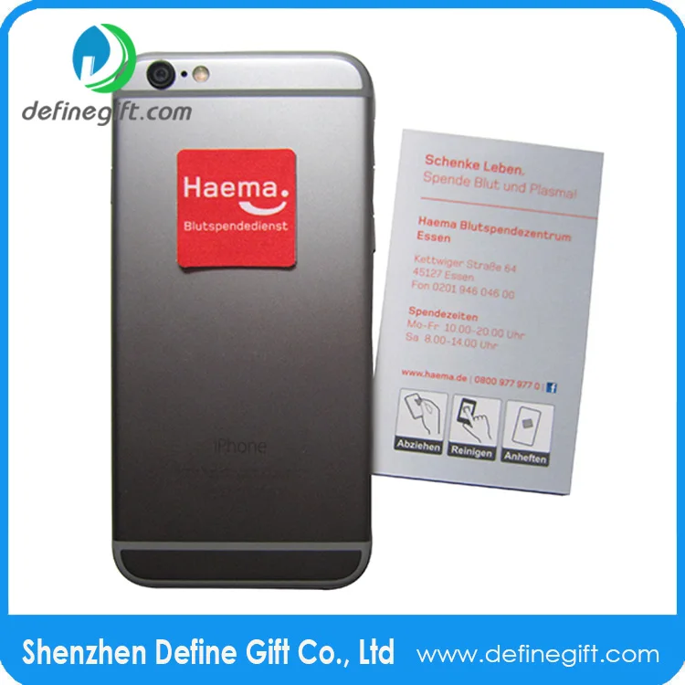 factory hot sell adhesive microfiber screen cleaner