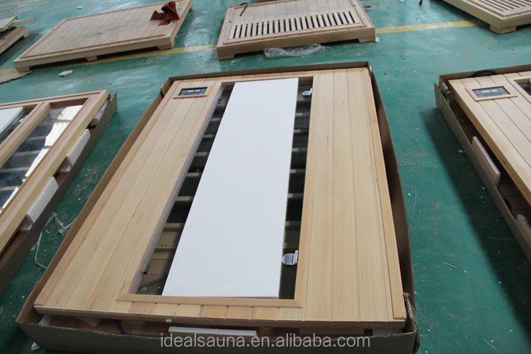 Corner sauna carbon heater 3 person seks sauna