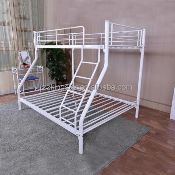 Factory price iron double decker bed frame cheap bunk bed for sale