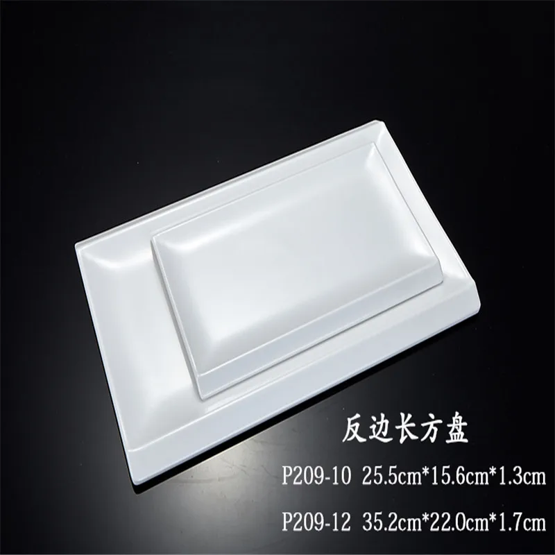 Dinner plate set Square Plate Tableware For a Restaurant