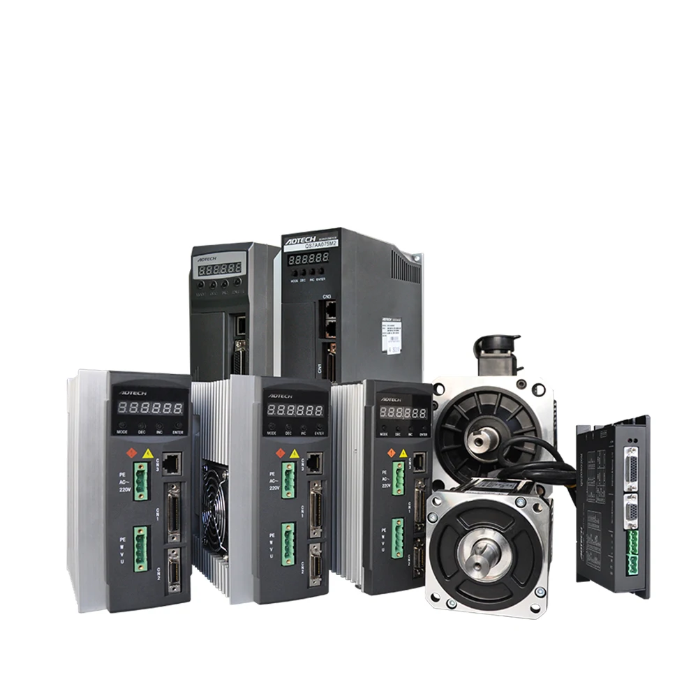 ADTECH QS7AA020M,030M,050M2 series AC Servo Motor Driver range 1.5kw to 3.7kw Servo system kit