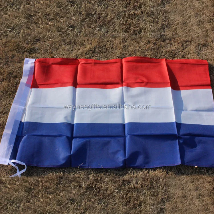Polyester Holland national flag wholesale 3X5ft Netherlands flag