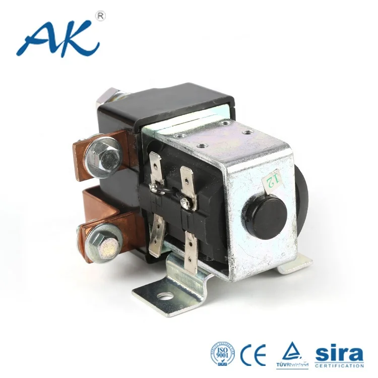 AOKAI ASW125A  SPST 12V 24V 36V 48V 100A dc magnetic latching relay