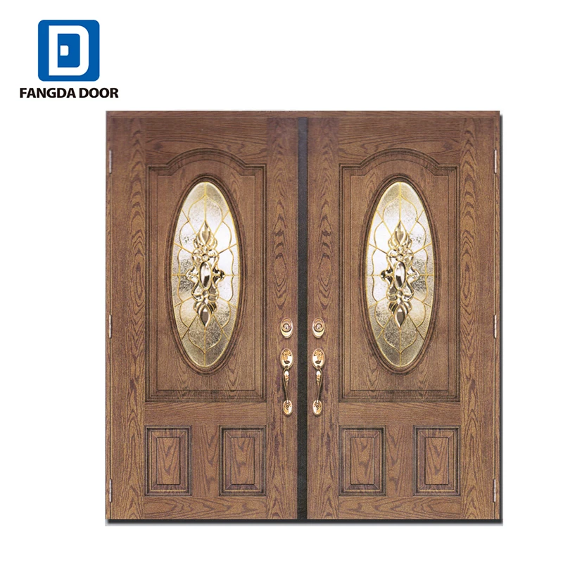 European Standard Double Panels Swing Style Aluminum Doors Casement Hinged Interior/exterior