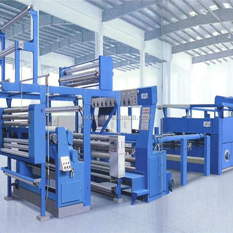 
Textile hot air heat setting stenter machine 