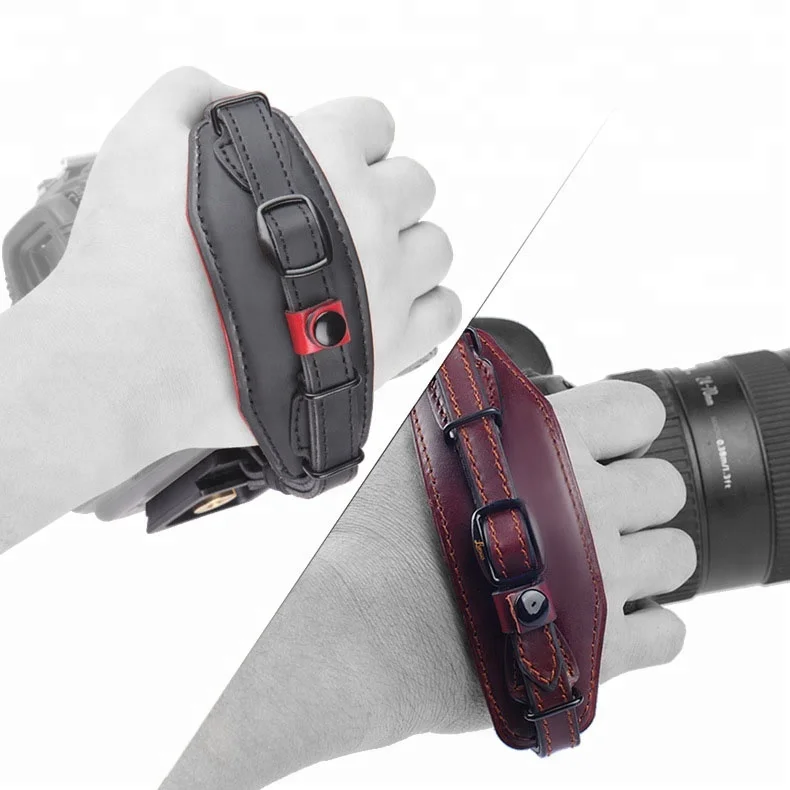 R-65 Slr Camera Leather Wrist Band Rope Photography Accessories Camera Wrist Strap Camera Hand Grip Strap