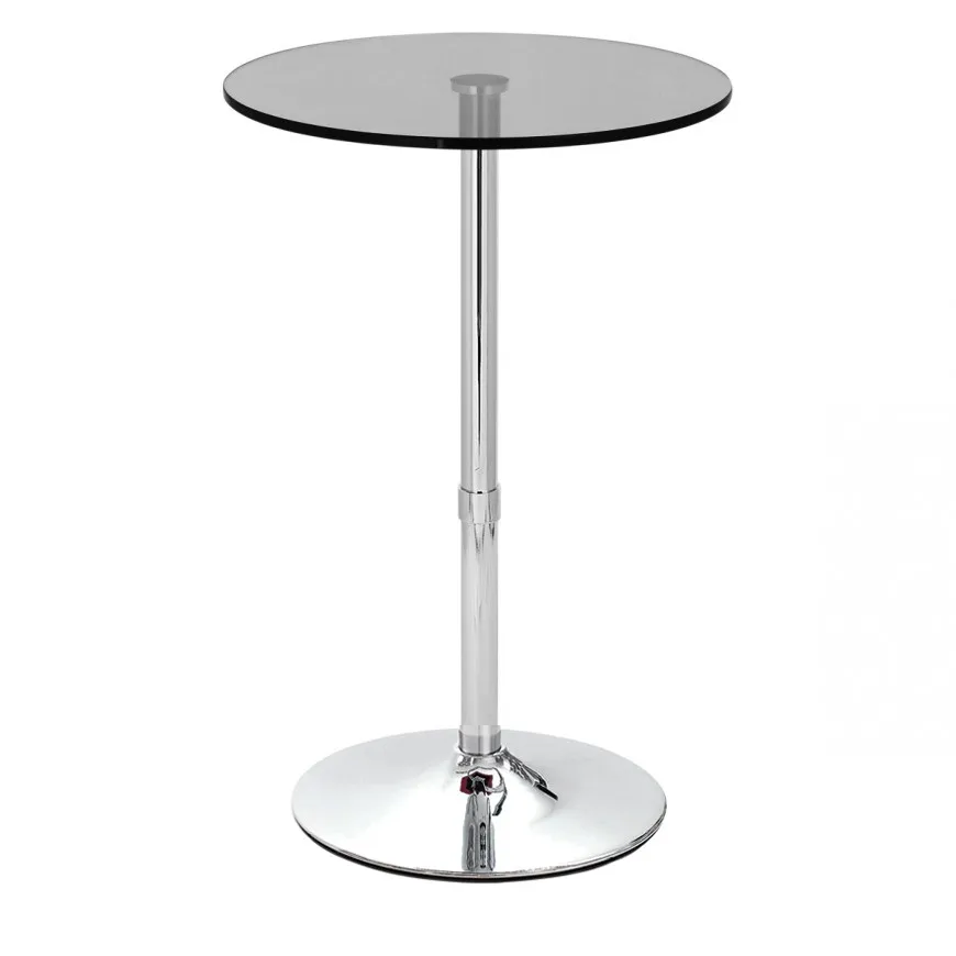 Набор столов и стульев, круглые стеклянные мебели, Современная коммерческая мебель, 12 месяцев, 24 часа