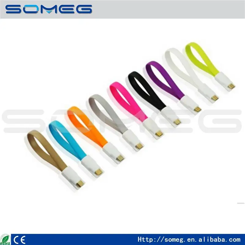 22 м плоским лапши Магнитный Микро USB синхронизации данных зарядный кабель для Samsung galaxy s3 s4 s5 i9300 i9500