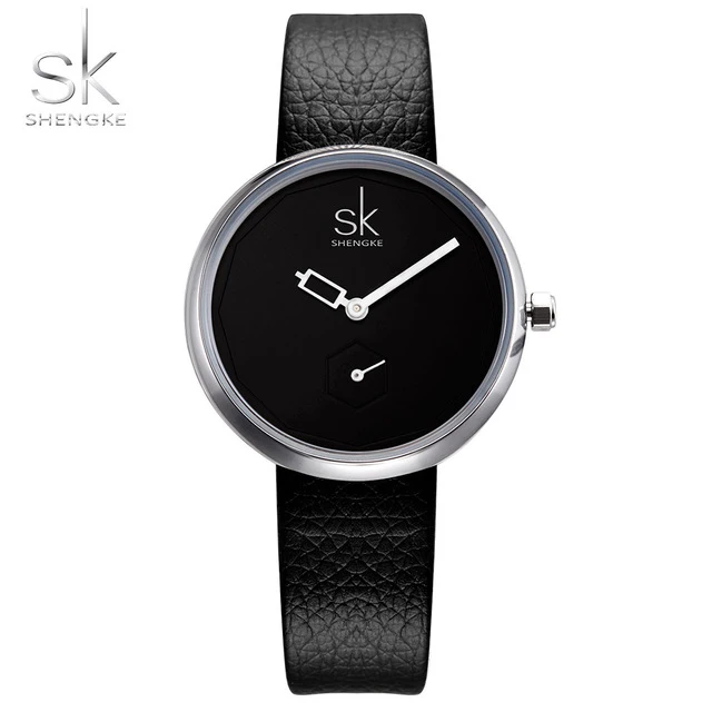 
Top Brand SK 0051 Luxury Ultra Thin Woman Clock Fashion Quartz Watch 