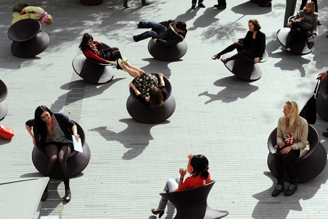 Студийный вращающийся стул Thomas Heatherwick magi spun для садовой Вечеринки (CH6543)