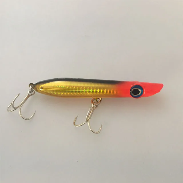  Блесна topwater hardbaits в наличии карандаш Поппер приманка плавающий