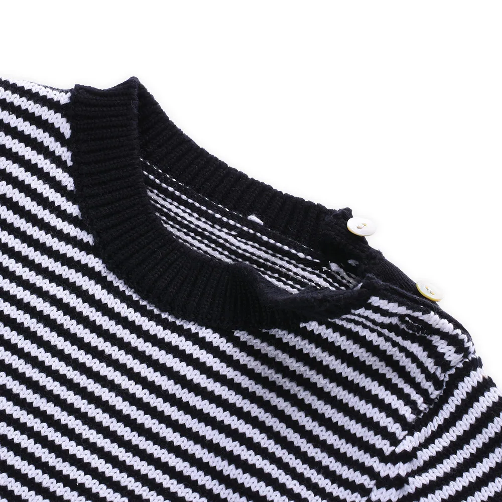 
Wholesale kids Autumn Winter Stripes Baby Boy Pullover Knitwear children sweater 