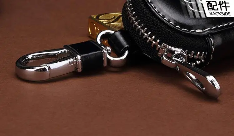 Новый роскошный дизайнерский кожаный чехол для ключей/чехол для автомобильного ключа с пользовательским логотипом