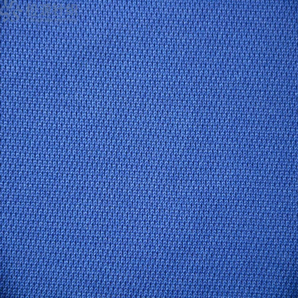 100% Polyester weft knitting dry fit jersey golf polo shirt sport fabric