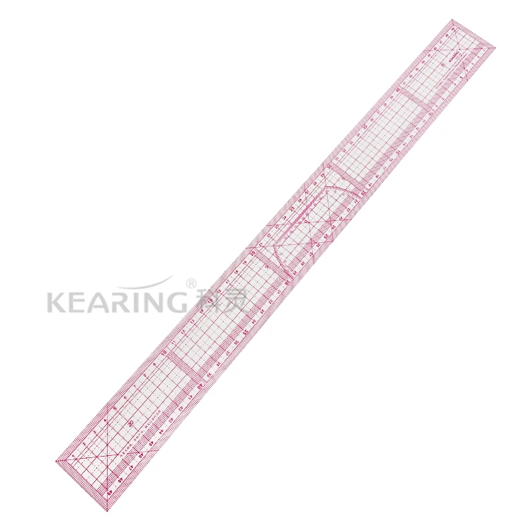 Kearing Durable Fashion Design Grading Ruler 50cm Pattern Making Ruler # 8003 for Sewn Tailors
