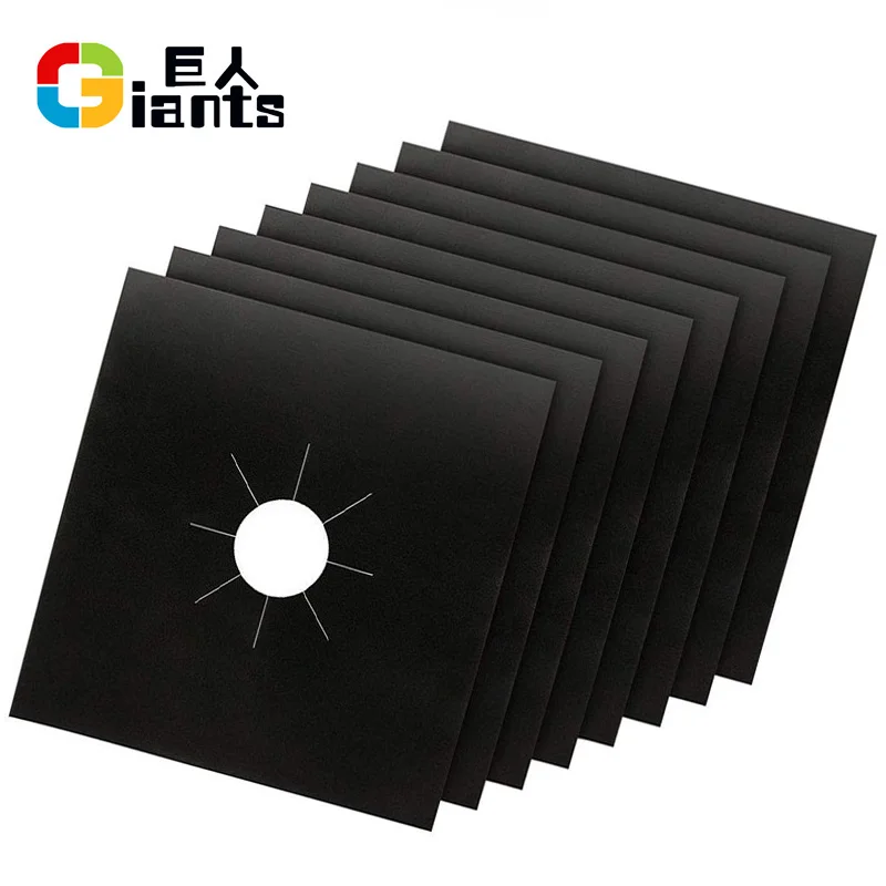 
100% Premium Non-Stick Reusable Stove Top Burner Covers Gas Range Protector 