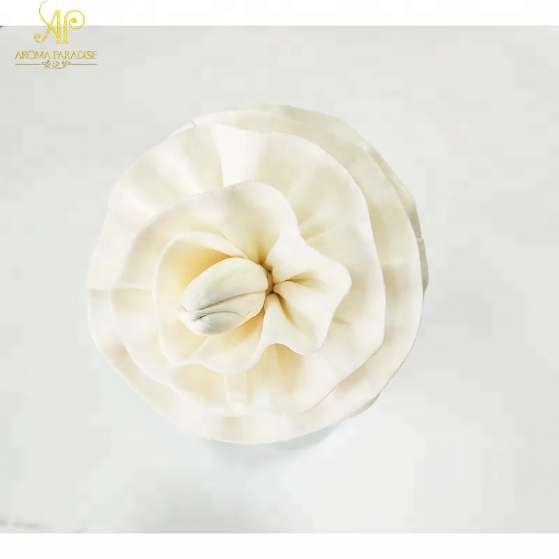 Customized Handmade Dia 7.5 cm Peony dry flower for Home Reed Diffuser