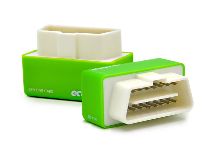 Green Eco OBD2 Economy Chip Tuning Box OBD Car Fuel Saver Eco OBD2 for Benzine Cars