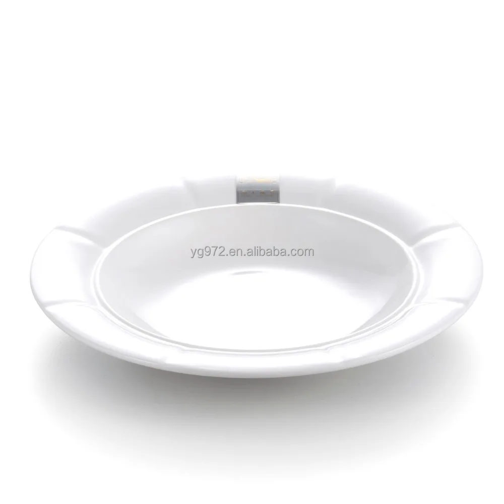 Melamine small round exquisite flower shape dishes for cookie and cakes