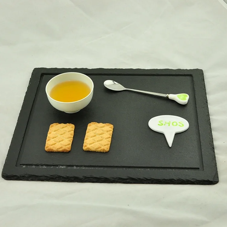 Высшее качество, уникальная сланцевая доска для сыра, деревянная подставка, доска для сыра со сланцевым образцом, поставляется логотип на заказ