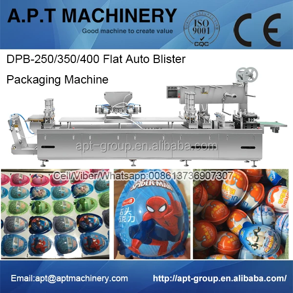 
Aluminum plastic Liquid Chocolate Automatic aluminum blister packing machine 