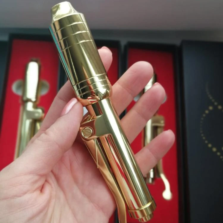 24K gold hyaluronic pen for lips and remover wrink