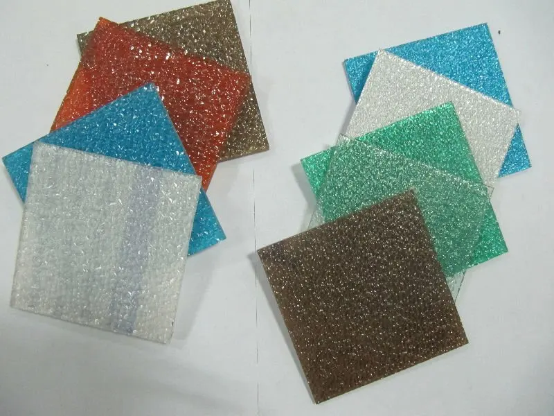 polycarbonate diamond embossed sheet manufcturer