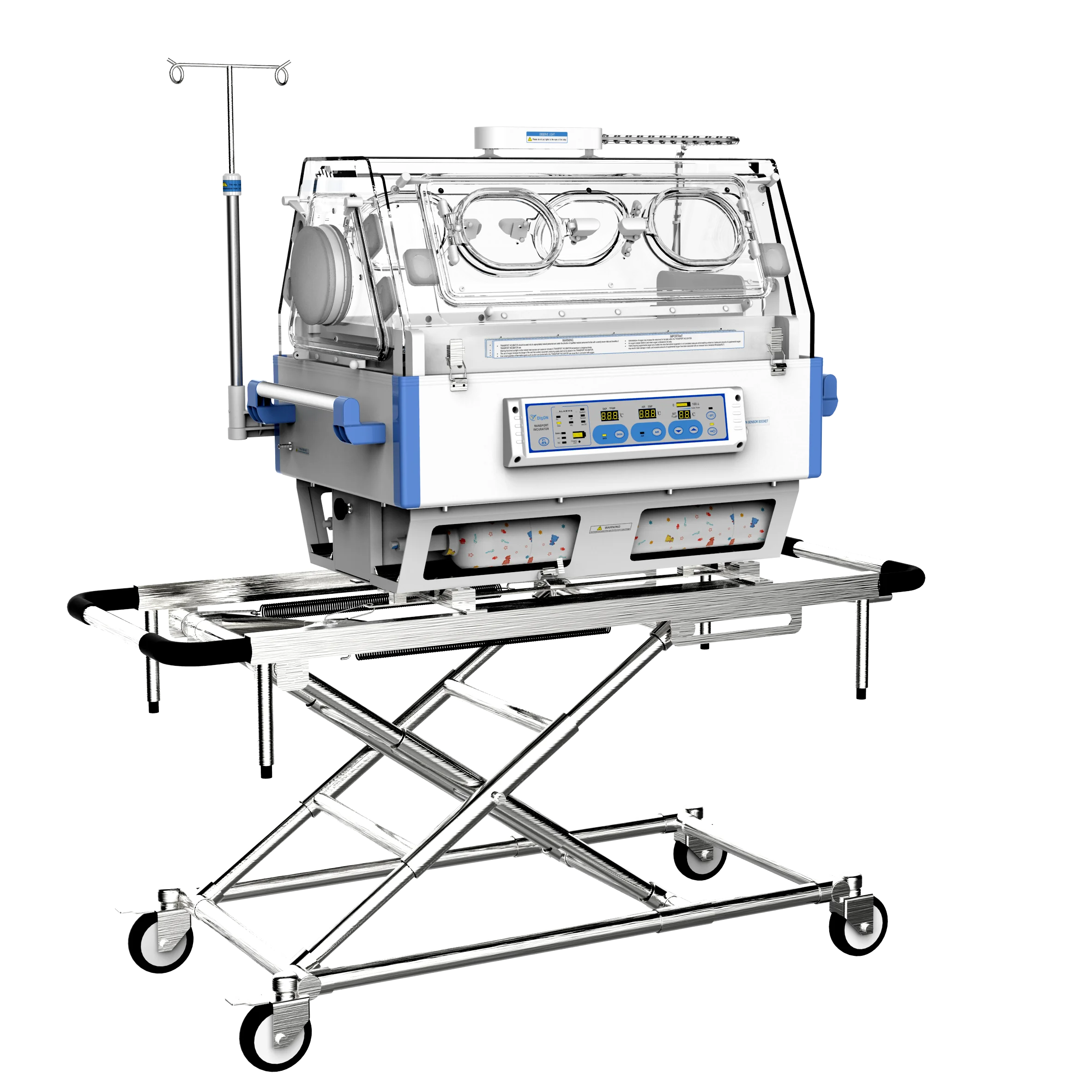 RC-BT100 CE approved hospital medical transport infant baby incubator price for newborn, infant incubator machine