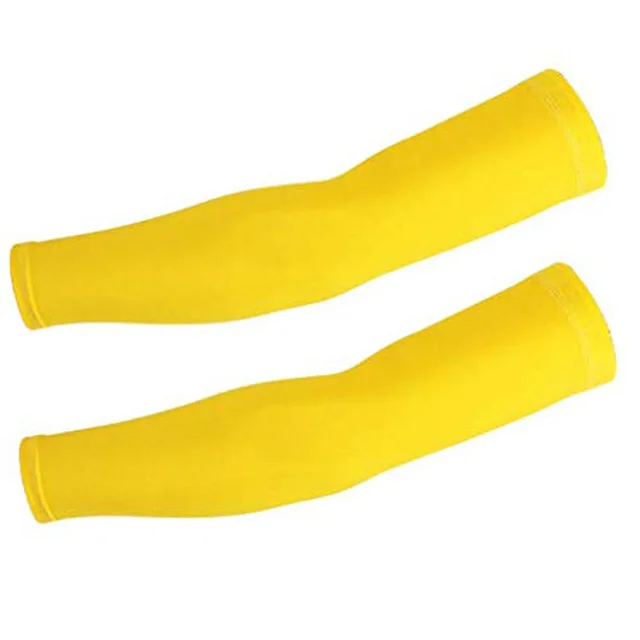 Oem sun protection waterproof basketball baseball volleyball football compression custom ice polyester arm sleeves