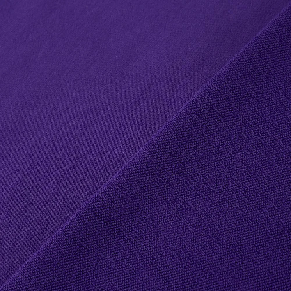 Guangzhou wholesale anti pill fabric textile quilted custom designer 100 cotton fleece fabric stocklot for women garment