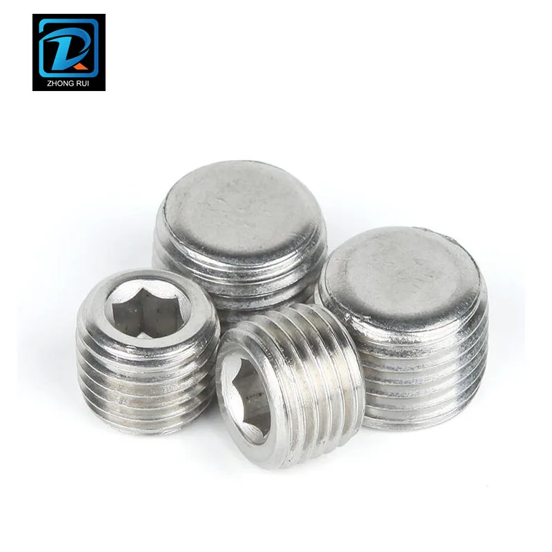 Stainless Steel DIN906 Socket Head Pipe Plug