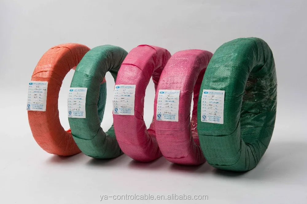 galvanized stainless steel control wire rope for bicycle and motorcycle steel wire rope galvanized