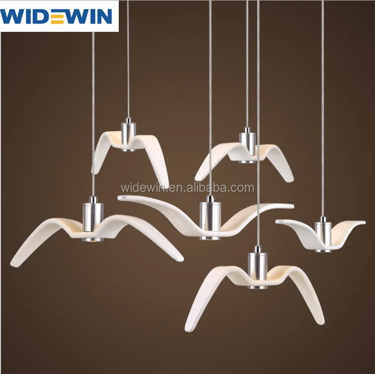 Nordic chandelier 3 heads of the seagulls pendant lighting for bar/restaurant