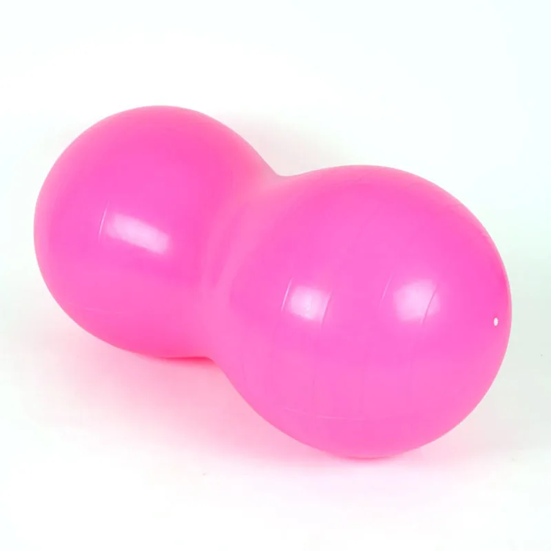 Wholesale Custom Eco-Friendly Inflatable Fitness Exercise Yoga Peanut Oval Gym Ball