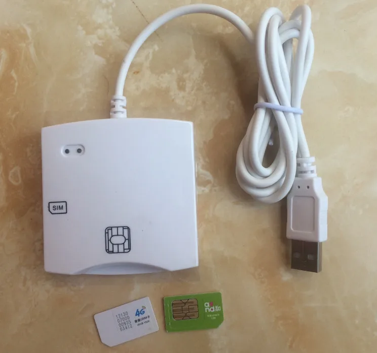 USB ISO 7816 PC/SC SIM EMV IC Chip Smart Card Reader Writer Driver