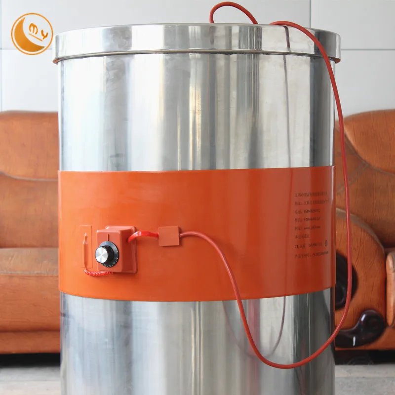 Барабанный нагреватель 200 л с переключателем термостата