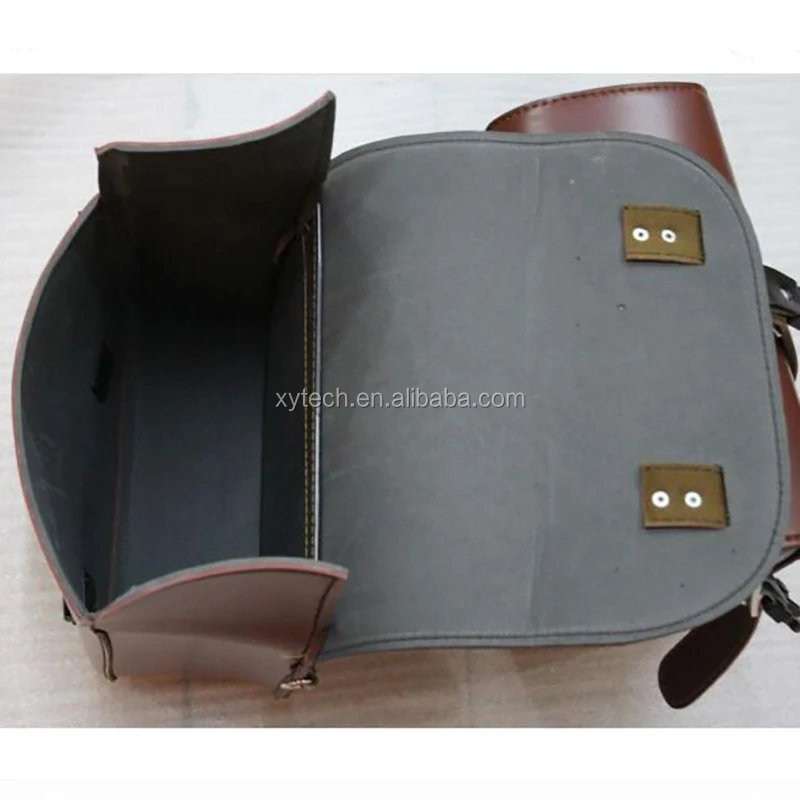 
Motorcycle Bags Leather Motorbike Tool Tail Bag Bike Racing Waterproof Pair Seat Storage Box 