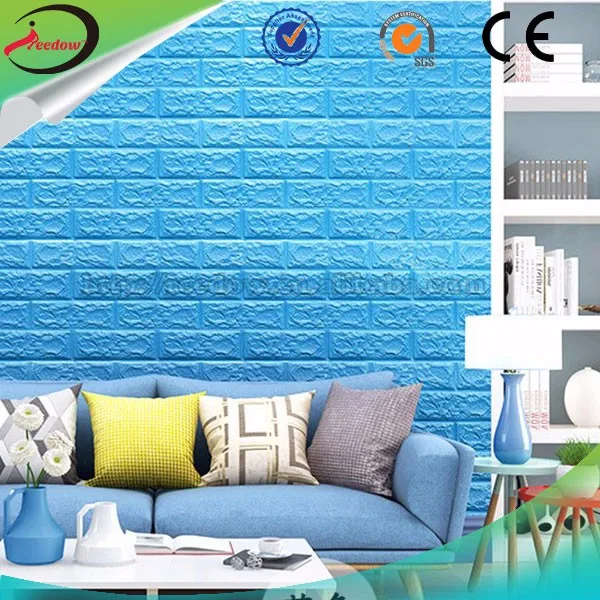 
Best quality wall brick embossed pe foam wallpaper wallpaper pe foam vinyl 3d sticker wallpaper 