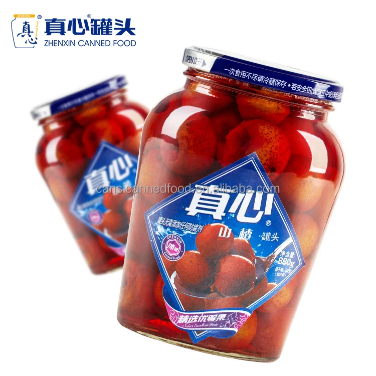 Best Selling products Canned Fruit Hawthorn Berries Fruit in Syrup