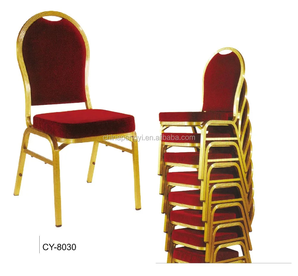 Cheap Stacking hotel restaurant used price steel banquet chair