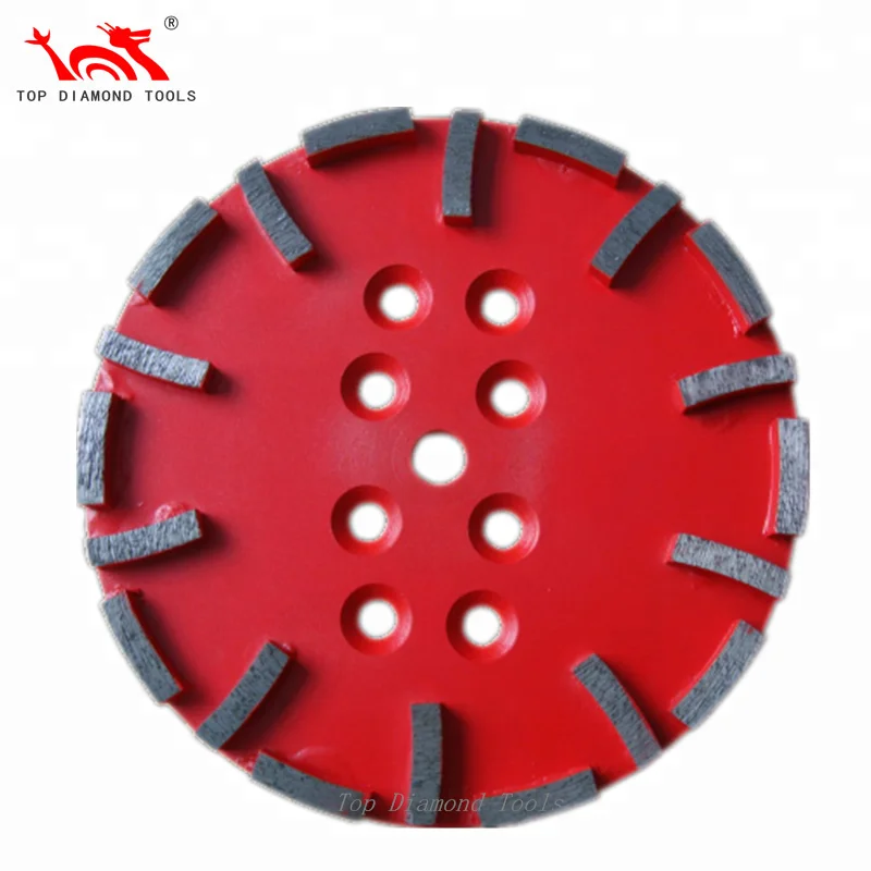 10-дюймовый бетона алмазный шлифовальный диск для бетона шлифовальные