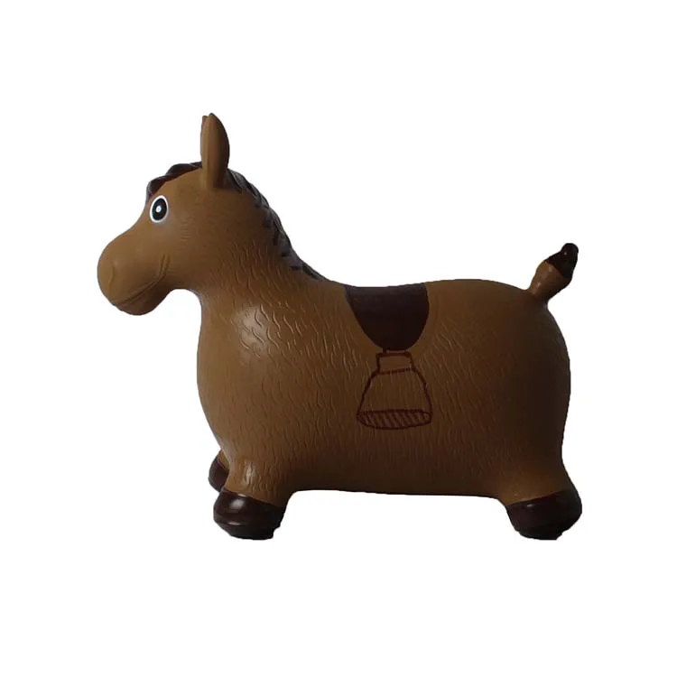 pvc inflatable riding horse bouncer toys