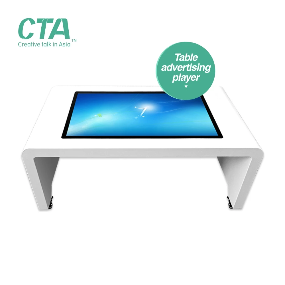 42 inch 43 inch touch screen table for restaurant and dining room