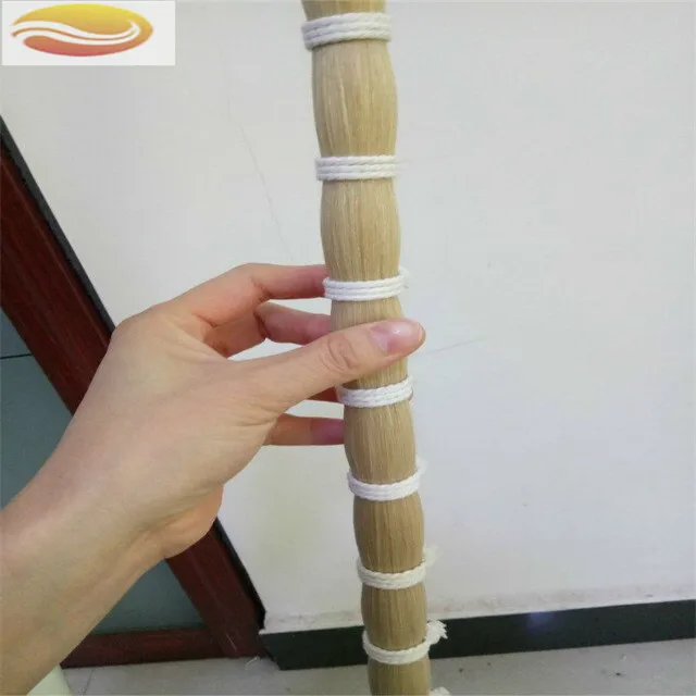 
Superior Grade Natural White Mongolian Horse Tail Hair In Hanks 