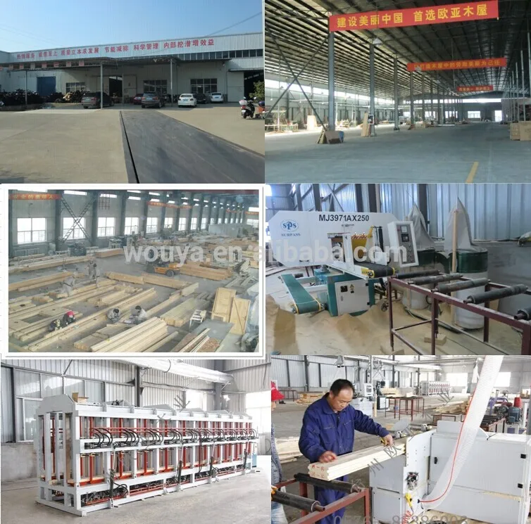 2-story wood prefabricated houses and villas