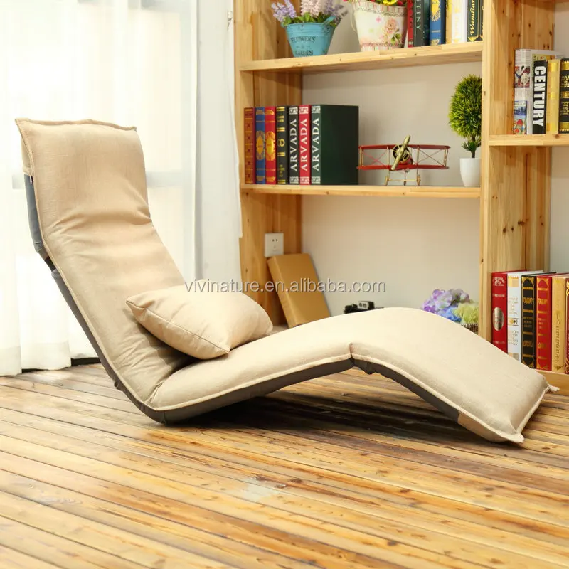 Luxurious Living Room Legless Lie Single Sofa Bed\Leisure Modern indoor Backrest Comfortable Adjustable Chair Style Sofa