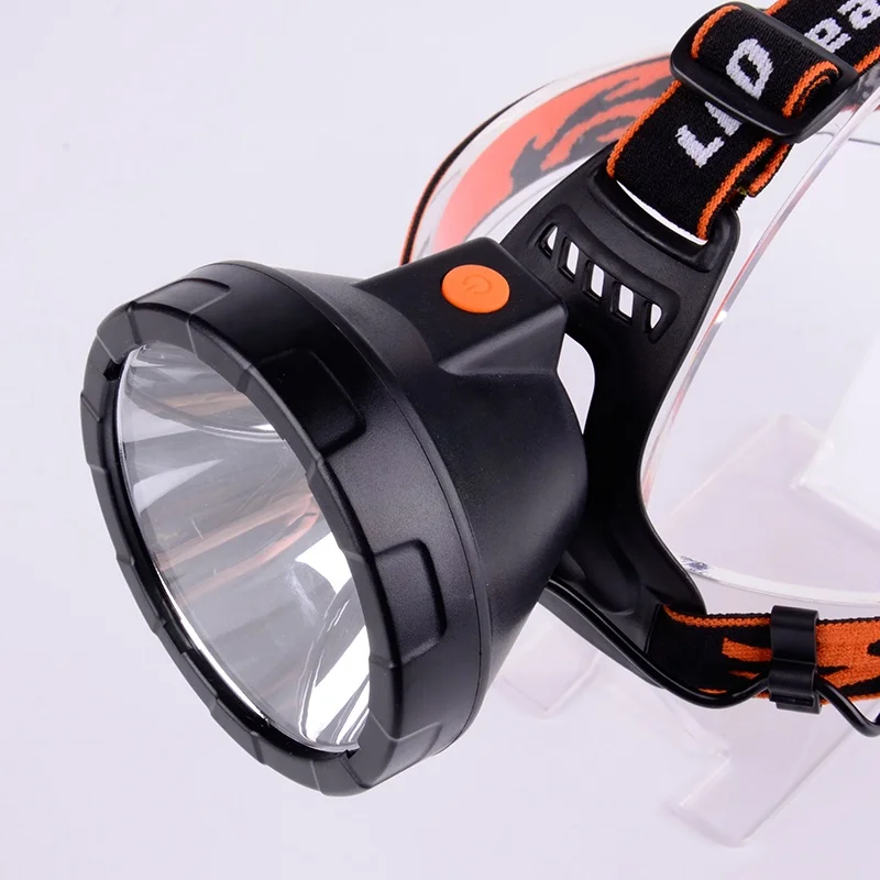 Super Bright 10W 1000 Lumen Long Range ABS Plastic Underground Rechargeable Led Mining Head Torch