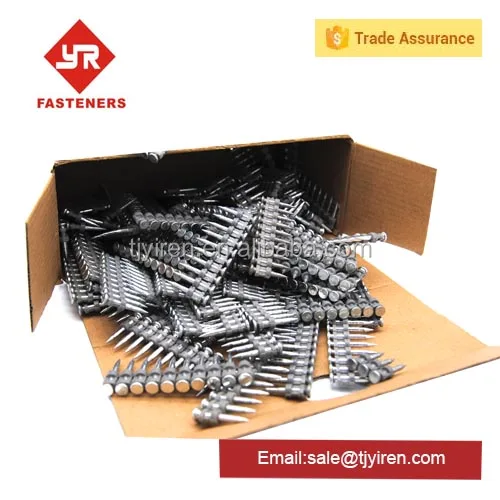 2.7/3.0mm head gas nail with plastic frame