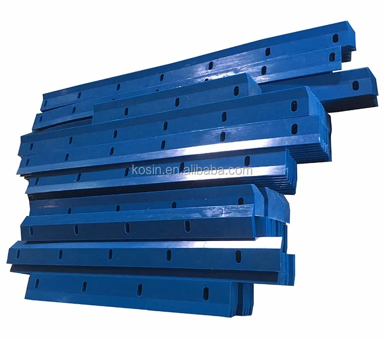 Polyurethane Plow Conveyor Belt Cleaning Blades Poly Urethane Diagonal Plough Blade Vee Plows Tertiary Scrapers